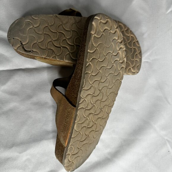 Birkenstock Gizah Leather Cork Sandals  - Size 41 - Picture 8 of 10